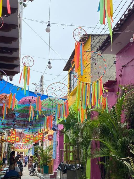 Apartamento En Getsemani Cartagena Esterno foto